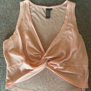 Sweaty Betty pink crop top